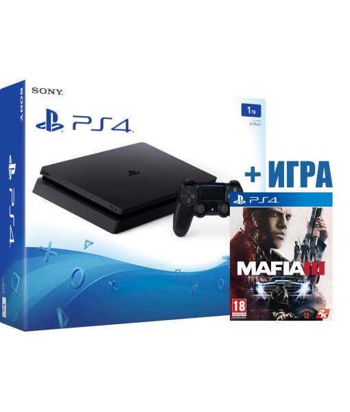 SONY PLAYSTATION 4 SLIM 1TB (PS4 SLIM) + MAFIA 3