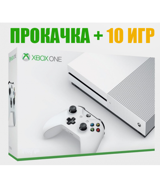 Прокачка XBOX ONE + 10 ИГР