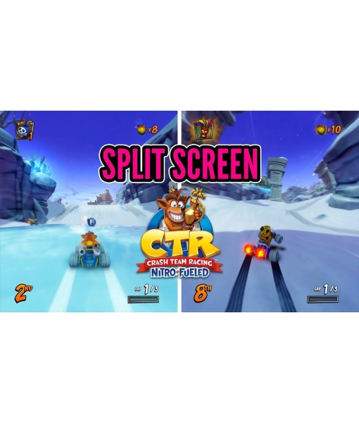 Crash Team Racing Nitro-Fueled игра PS4 & PS5